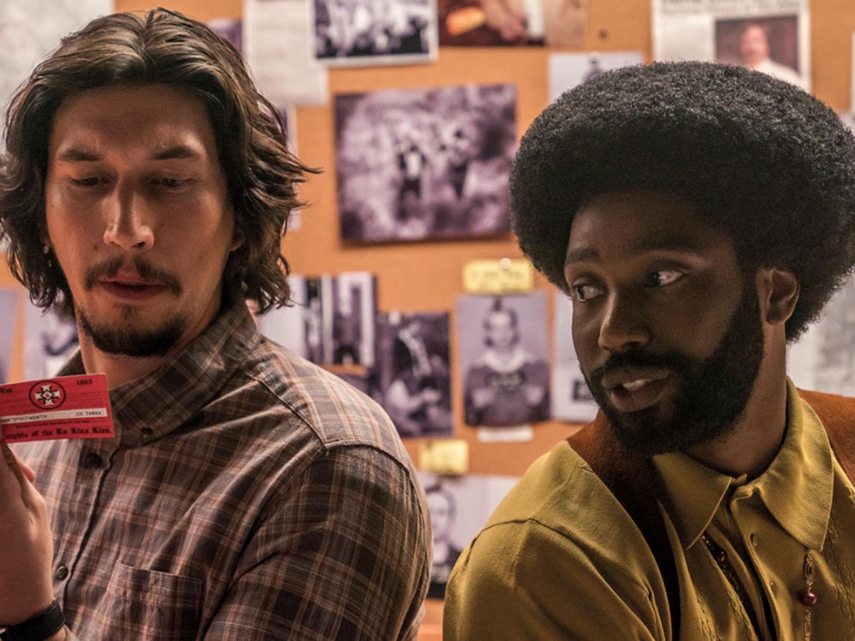 Gabycolmenaress's tweet photo. #BlacKkKlansman ganó "mejor guión adaptado". Es buena la película con un mensaje de reflexión y un estilo genial. #Oscars con excelentes actuaciones https://t.co/0Z2XEw3hWu