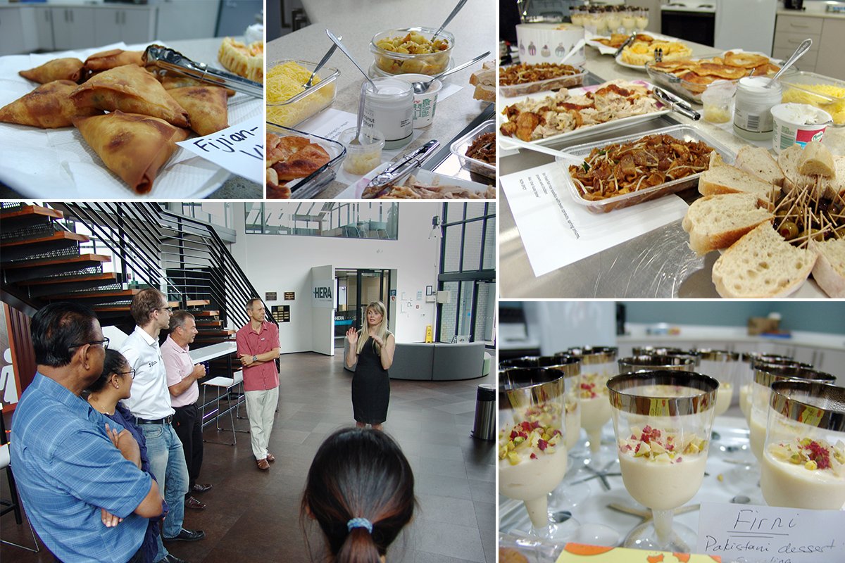 NZHERA's tweet image. So great to have celebrated the #diversity here at HERA House when it comes to the various countries and cultures that our expertise hail from! #culturallunch #sharedlunch #Fijian #Pakistani #NZ #Germany #Hungarian #Vegan #Malaysian #Australian #yummy 🍡🍤🍉🥦🌮🍴🥤