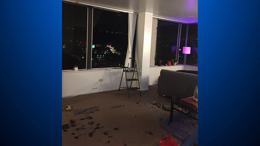 KDKA's tweet photo. WINDOWS SHATTERED: The wind shattered two windows at a Duquesne University residence hall tonight. No one was injured. MORE DAMAGE: https://t.co/ueinBabz8e https://t.co/o96a5knfgq