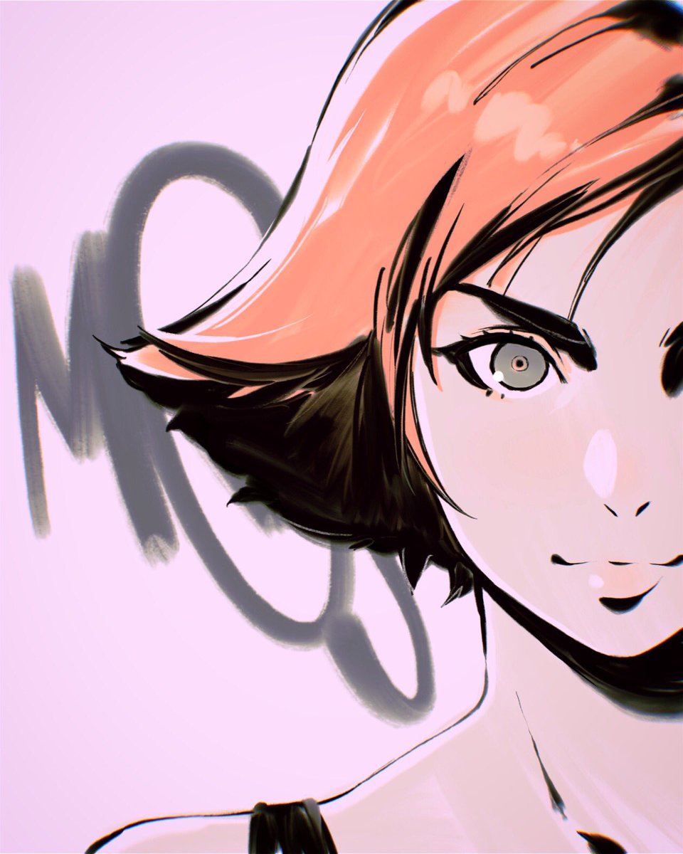 Kuvshinov_Ilya's tweet photo. MGS’ Meryl iPad Sketch! ✨ https://t.co/qx1mXogXNH https://t.co/mQqovOK31i
