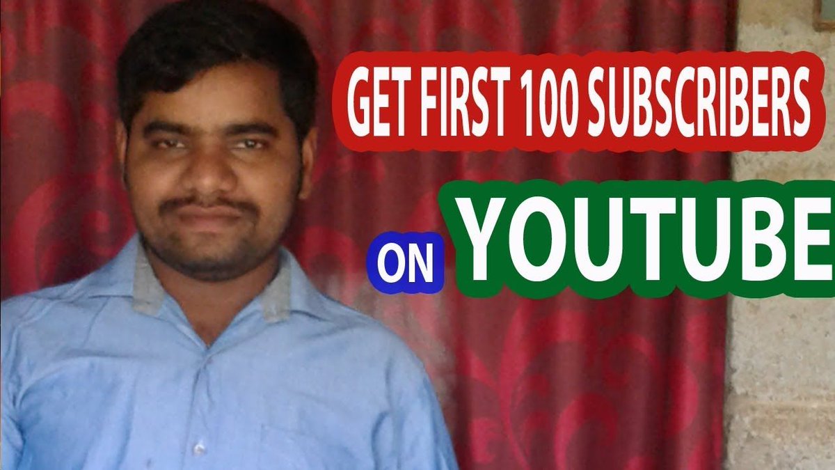 VenkatRanda's tweet photo. this video help you to get your first 100 subscribers on YouTube. https://t.co/P8Ed8YizwN #first100subscribers #youtubesubscribers https://t.co/rw9dcc1Pjq