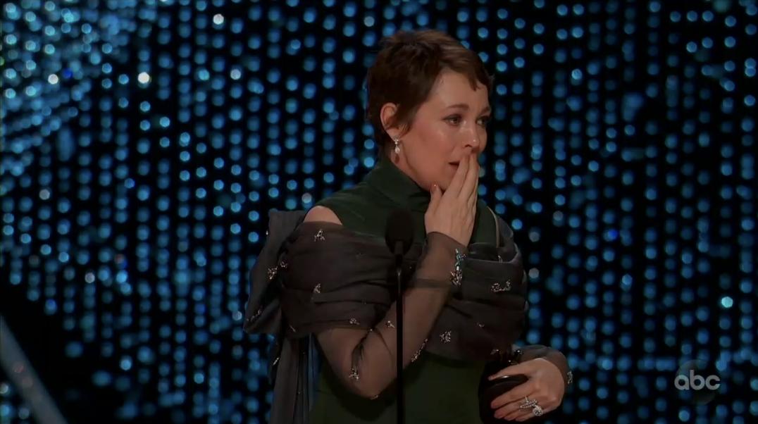 BuzzFeed's tweet photo. Olivia Colman is literally perfect. That's all. https://t.co/otLY1FUiWP