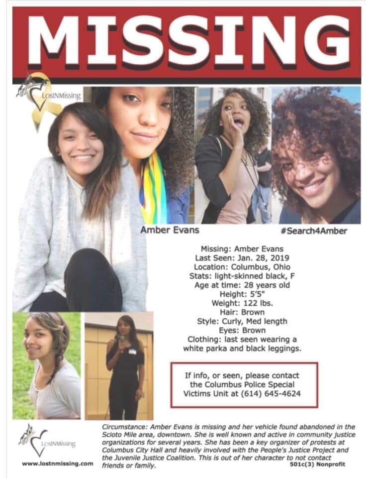 Gatiss27's tweet photo. Still thinking about @aevans_freeohio every day and hoping she will be found. #SearchForAmber https://t.co/YUKLsGZYD3