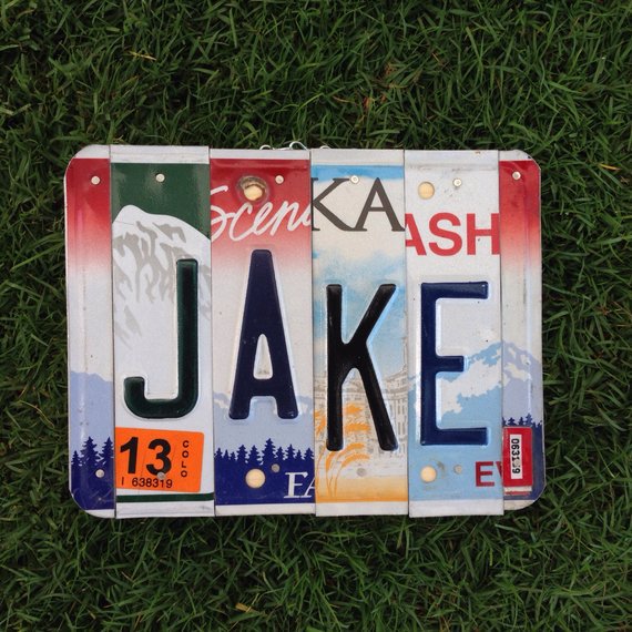 trvlnsoulstudio's tweet image. License plate. Jake. Christmas. Boys. Boysroom. Homedecor. Car. Room. Recycle. Name #GarageSign #LicensePlates 
$32.00
➤ goo.gl/EMr9jC