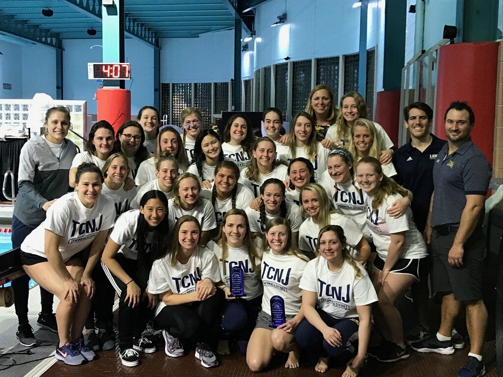 TCNJ W SWIM AND DIVE on Twitter "Proved it for the Pride 2nd place