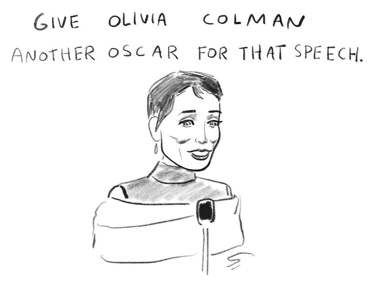 NewYorker's tweet image. Olivia Colman is our Favourite: nyer.cm/70hpniX