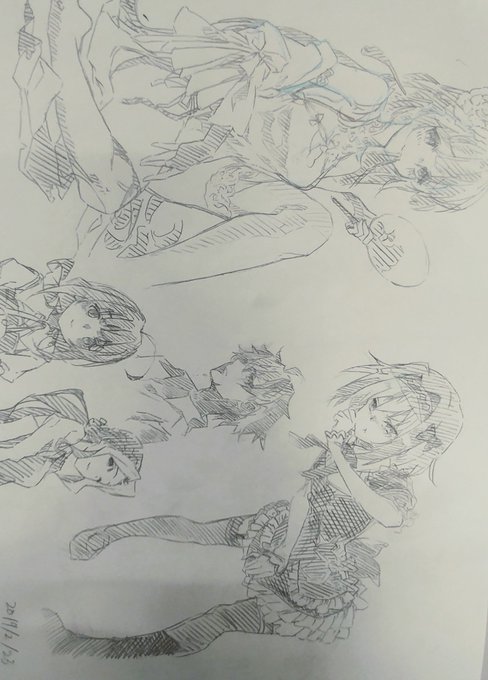 模写 