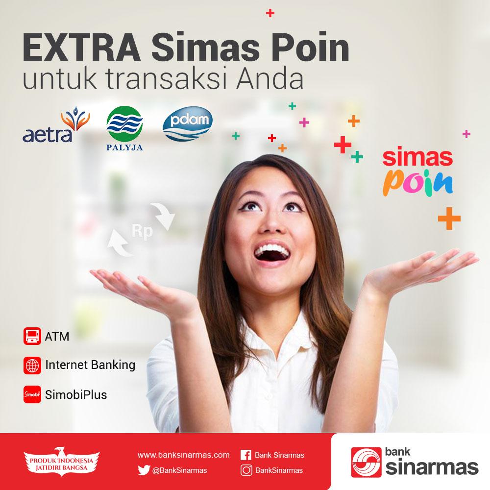 BankSinarmas's tweet photo. Dapatkan Extra 1.000 #SimasPoin setiap transaksi pembayaran tagihan PAM Palyja, PAM Aetra Jakarta, PDAM melaui e-channel Bank Sinarmas! Yuk #Biasakansekarang bayar tagihan kamu melalui Bank Sinarmas. Info lengkap https://t.co/ChFAUhkfMw #BankSinarmasPromo https://t.co/1P7huOFiyc