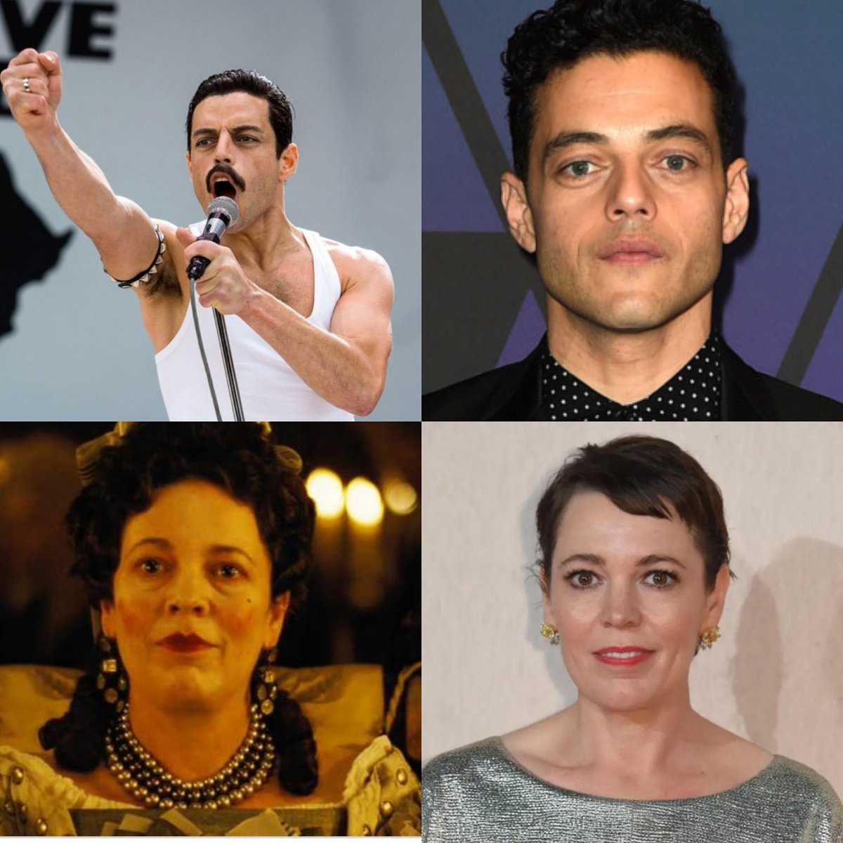 carefreetearoom's tweet photo. My Queens ruled the day! #BohemianRhapsody #TheFavourite #stilllovegaga https://t.co/aoIYHHN61U