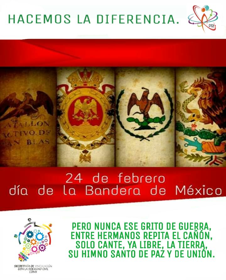 EdgarMereles0's tweet photo. " Hoy mi deber era cantarle a la patria, alzar la bandera, sumarme a la plaza"
Sirvió Rodríguez.
@PRI_Nacional @SVSC_CDMX1 https://t.co/icxGkIfbID