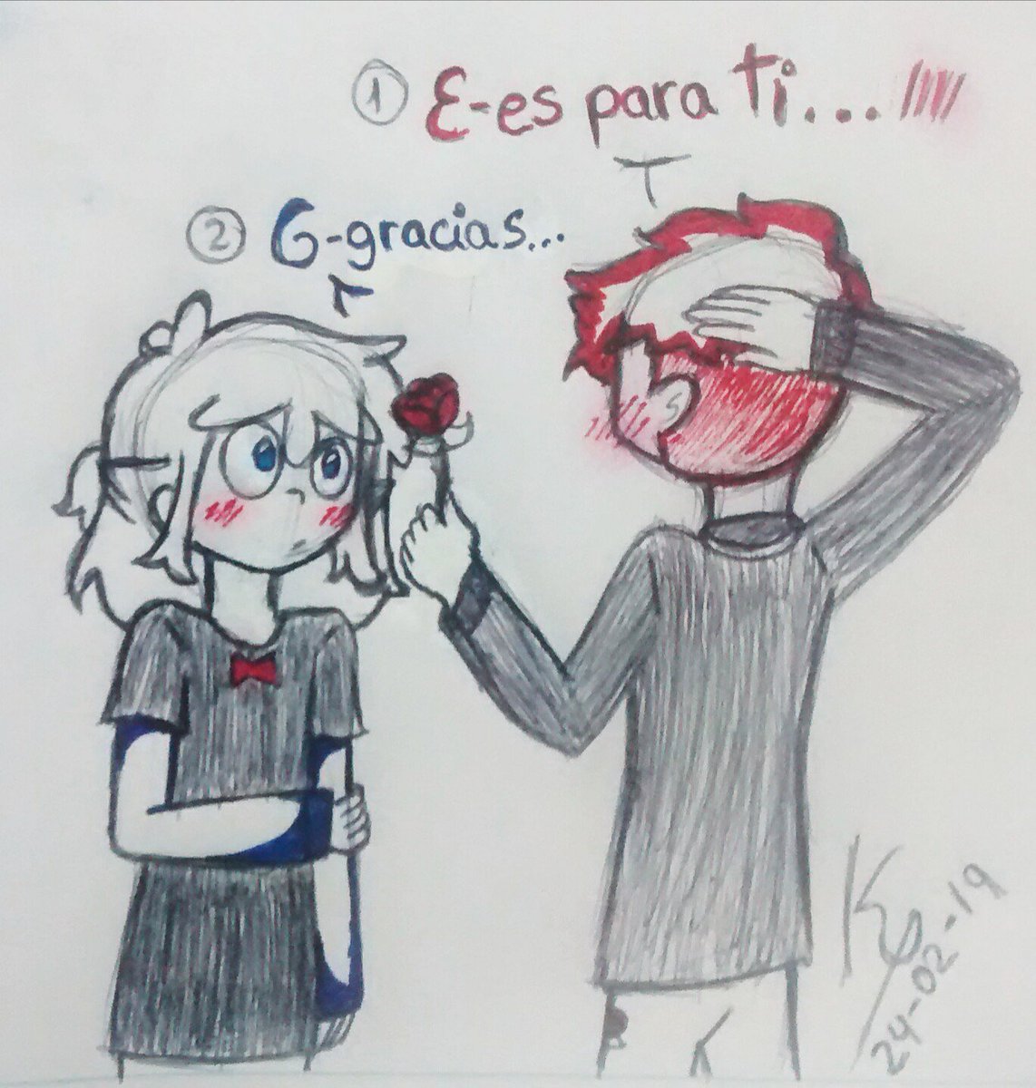 KgError's tweet photo. Bueno... Al ver lo de la rosa se me ocurrió esto...
-PorFavorNoMePeguen-
#Freddyconlarosa (?
#FHS #FNAFHS #FHSZ3R0 #Freddy #Foxy #Foxeddy (?
@ApoyaAlArtista https://t.co/pouVl0uoUF