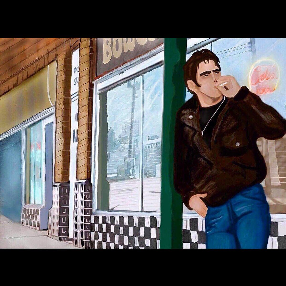 letlizcreate's tweet photo. βDonβt you know a rumble ainβt a rumble unless Iβm in it ?β #letlizcreate #procreate #ArtistOnTwitter #arts #digitalart #illustration #TheOutsiders #DallasWinston #MattDillon #Classic @MattDillon https://t.co/wVIMm2osly
