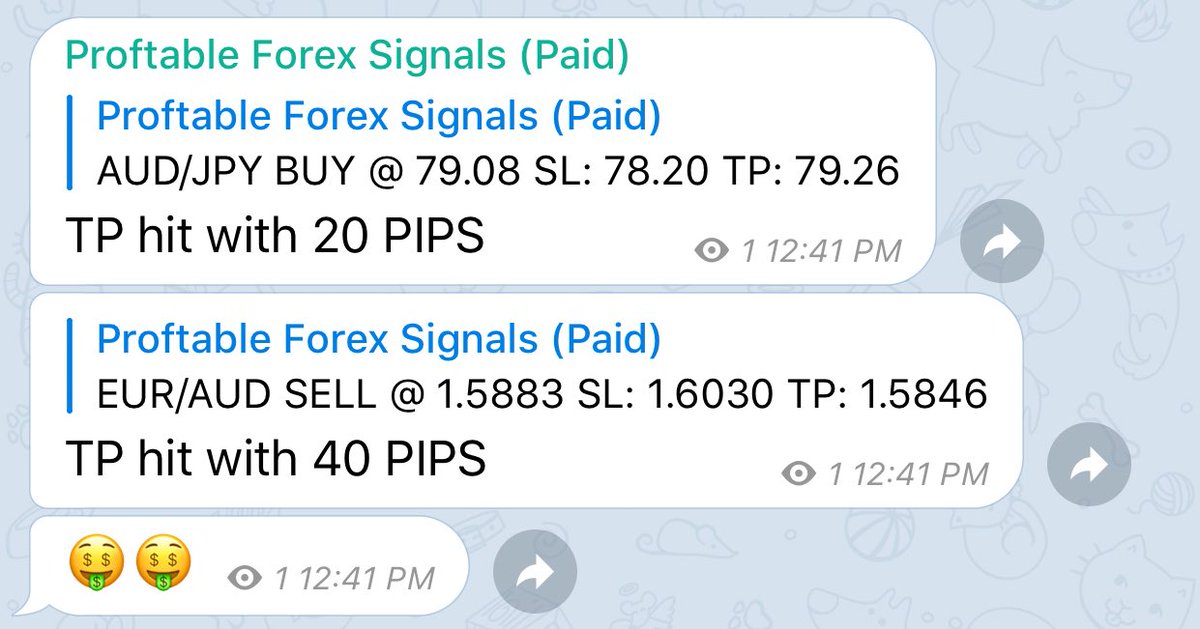 profitable_fx's tweet image. TP HIT in paid channel ! 🤑