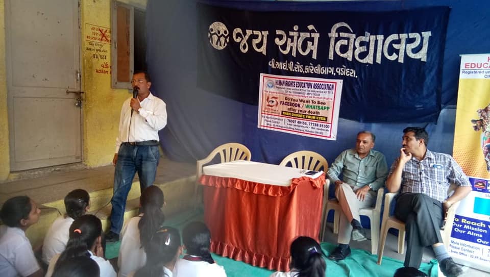 werness program on Misuses of Mobile #Social Media #Jung food Chinese food and #cancer #AIDS by #Human Rights education Association at Jay Ambe Vidhyalaya At Baroda 
hrea.info
#HumanRights #MukeshGupta #HumanRightsVadodara #HumanRightsEducation #NGO #NGOVadodara