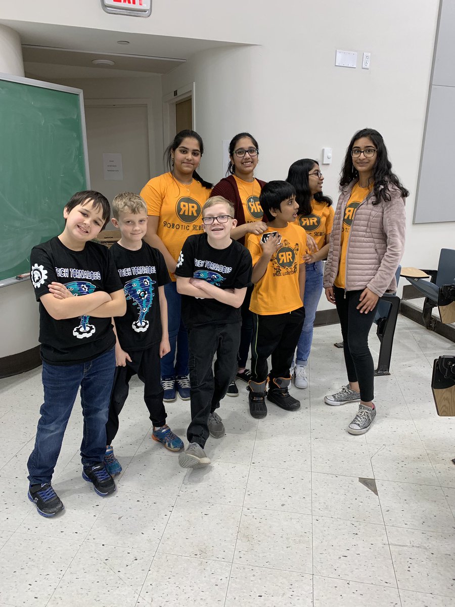 NEOHBots's tweet photo. A great Jr FLL expo @uakron this weekend. Thanks to the Robotic Rebels and the Tech Tornadoes for showing off their robots and helping with activities. Big shout out to Kevin Fonner from @ROKAutomation for his closing remarks. https://t.co/IzEHgByQh8