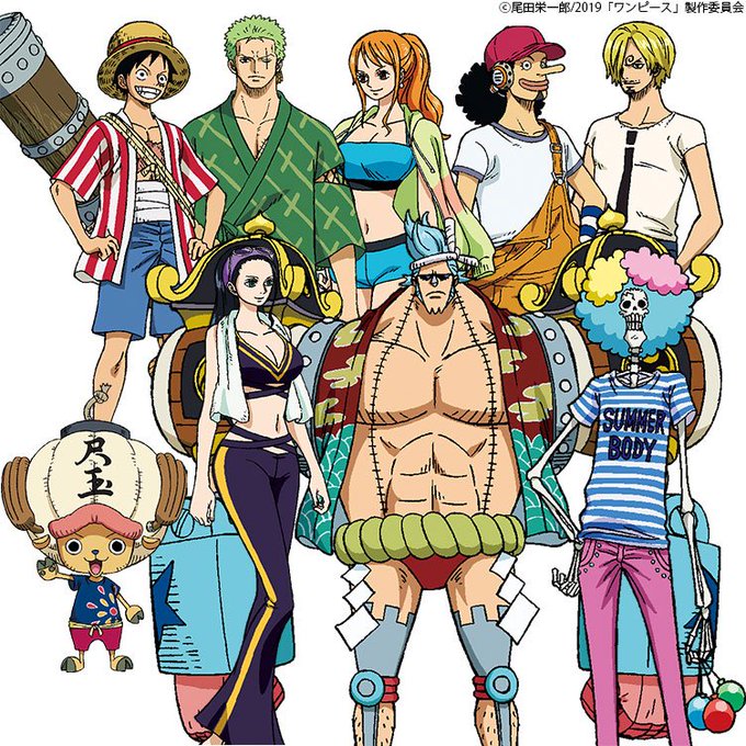 One Piece Stampede Film Reveals Summer Vacation Clothes And Teaser Trailer Matt In The Hat