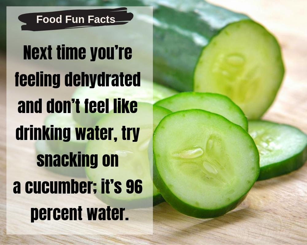 Cucumber Water Percentage Herbs and Food Recipes