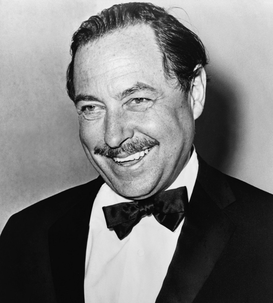 American #playwright #TennesseeWilliams choked to death on a bottle cap #onthisday in 1983.

#otd #writer #TheGlassMenagerie #AStreetcarNamedDesire #CatonaHotTinRoof #SweetBirdofYouth #ThomasLanierWilliams