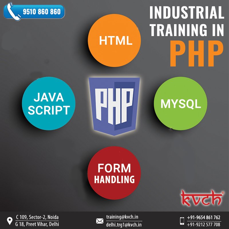 kvchnoida's tweet photo. #Learn how to use #PHP to #develop better #websites from a top-rated #web_development instructor. Learning PHP from scratch or advanced level in just 4 #weeks by corporate mentors. #Visit #kvch or call-9510-860-860 #MondayMotivation #Phptraining
#Phpcertification #phpprogramming https://t.co/I7JFu8QRCo