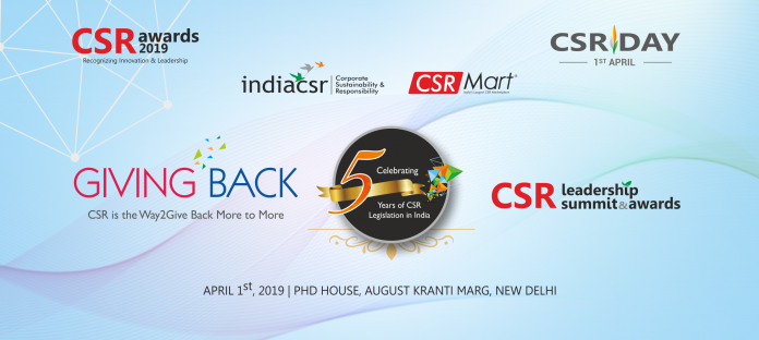 INDIACSR's tweet photo. Giving Back India CSR Leadership Summit – Celebrating 5 Years of CSR Law at New Delhi on April 1, 2019
https://t.co/o5IcEDEiGn…/
CSR Mart - India's Largest CSR Marketplace India CSR Awards #GivingBack #GivingBackIndia #CSRLaw #5Yearscsrlaw #IndiaCSRLeadershipSummit #Awards https://t.co/ROZYvOyn9w