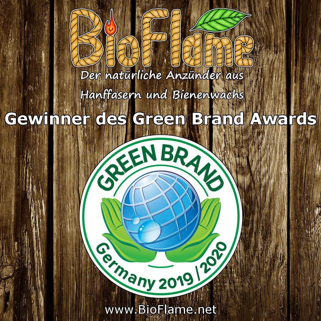 GreenBrandsDE's tweet photo. Wir freuen uns über eine neue #GreenBrand Germany: #BioFlame, der natürliche Anzünder für Rauchwaren, Kerzen oder Kamine aus Hanffasern und Bienenwachs darf sich über das grüne Gütesiegel freuen! Wir gratulieren herzlich zur bestandenen Validierung! https://t.co/Hst3QfQre7