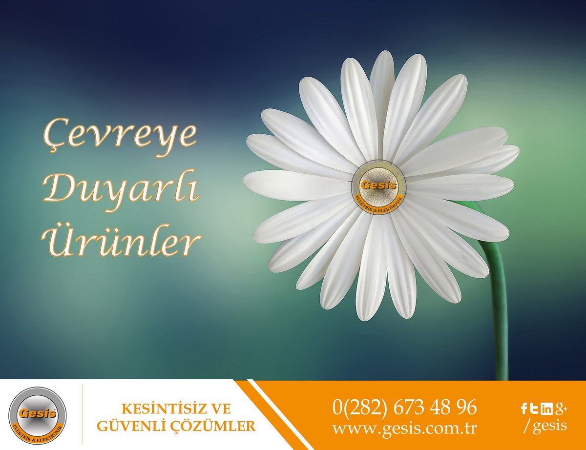 Kesintisiz ve Güvenli Çözümler
gesis.com.tr
#çevre #doğa #gesis #ups