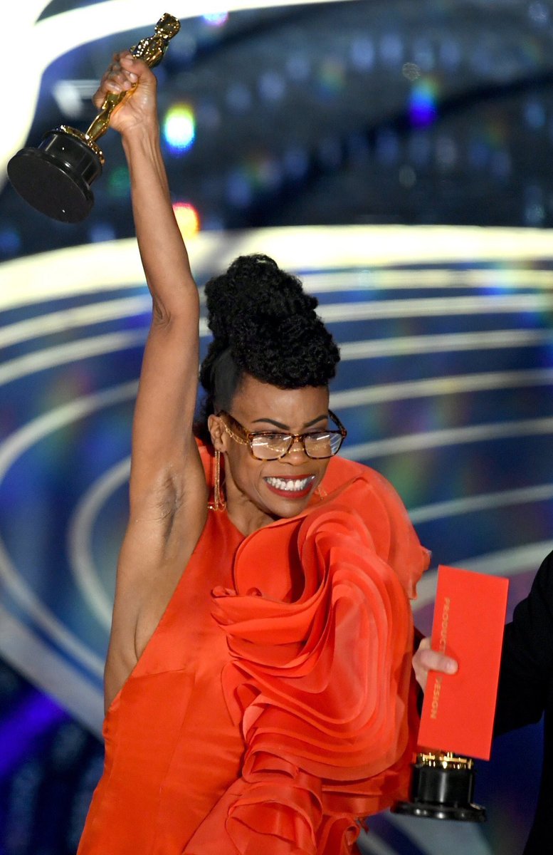 xonecole's tweet image. Black women making history and saving #BlackHistoryMonth like we do everything else 😩😍💅🏽 #Oscars