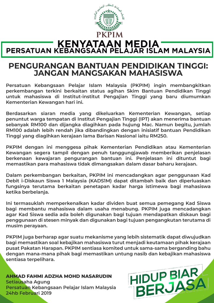 Buletin Tv3 Bantuan Pelajar Pendidikan Tinggi Bppt Facebook