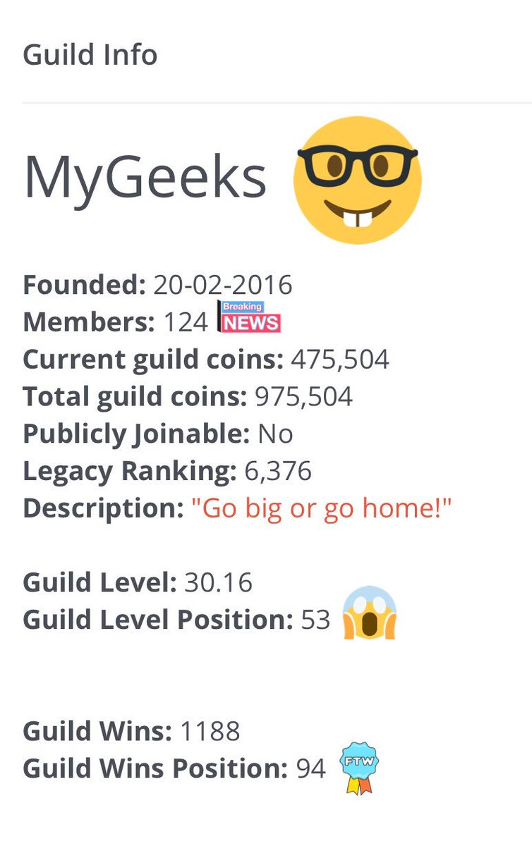 MrsMcGeek's tweet photo. And here’s the flex! 💪 #MyGeeks #GEEKSGuildBestGuild https://t.co/vtdXvxSxTO
