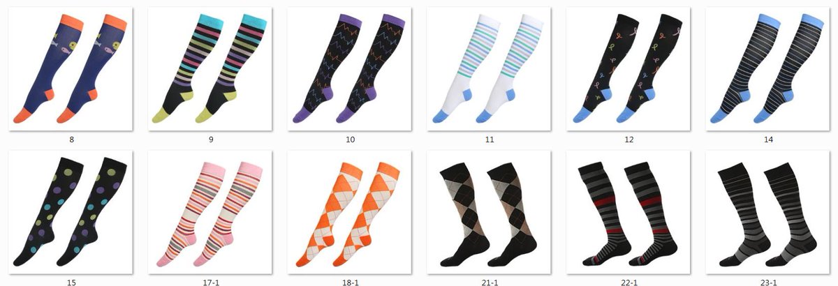 Hot Hot Hot for compression sock