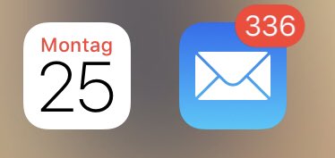 Und ich dachte: „Nach nur einer Woche Urlaub gibts sicher nicht sooooo viele Mails.“ 🤷🏻‍♂️
