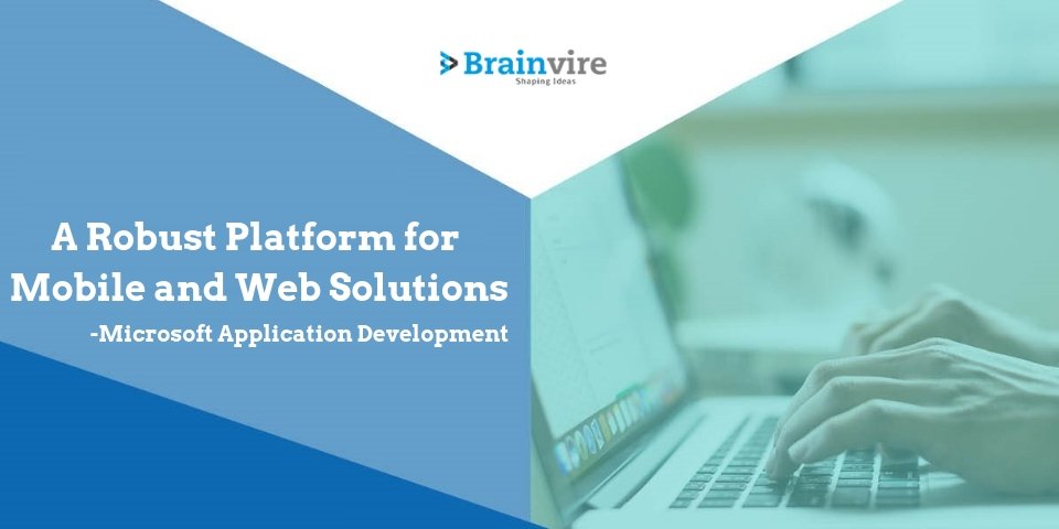 BrainvireCanada's tweet image. Whether looking to develop a robust mobile application or customer-centric web solutions, #MicrosoftApplicationDevelopment Services is the best answer. Check out the details. goo.gl/PCio8v