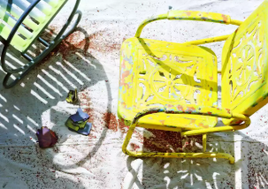 NCoConcrete's tweet photo. How to remove paint from patio or concrete surface. 
Scrub at the hardened paint splotches with a metal-bristled brush and cold water.And when that doesn't work give us a call and we will do the work for you and make it work at Northen Colorado Concrete! #concrete https://t.co/njutMrSgWo