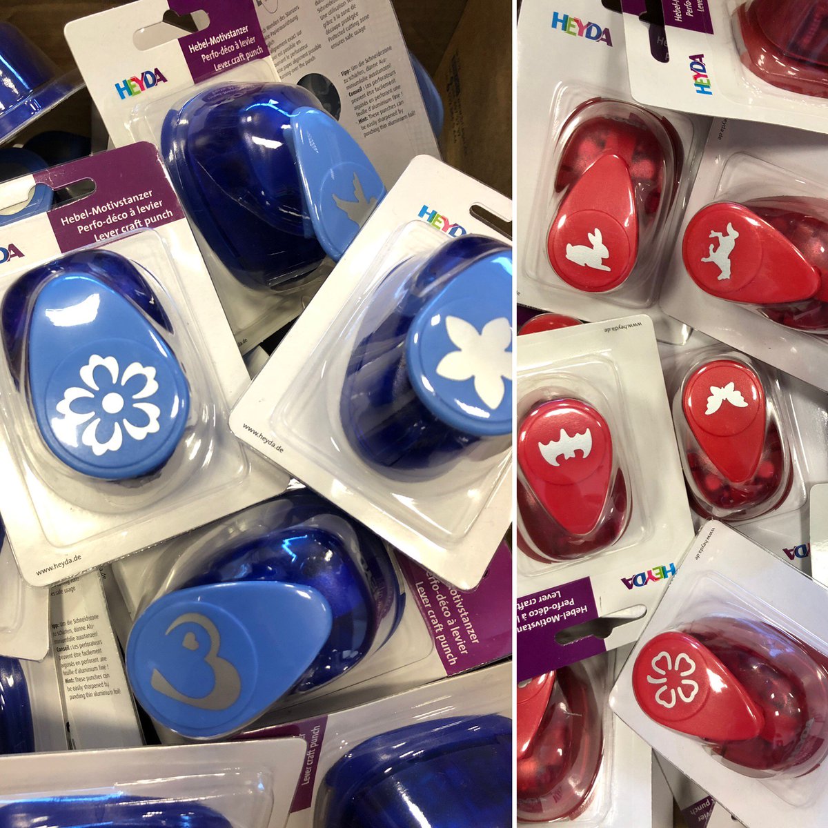 ❗️TIKAI šonedēļ <a href="/gramatu_izstade/">Grāmatu izstāde</a> ❗️Ķīpsalā no 1. līdz 3.martam populārie HEYDA dekoratīvie motīvu caurumotāji par 2.00 € (sarkanie) vai 3.50 € (zilie) 👍
Nepalaid garām arī citus mūsu īpašos piedāvājumus! 😉