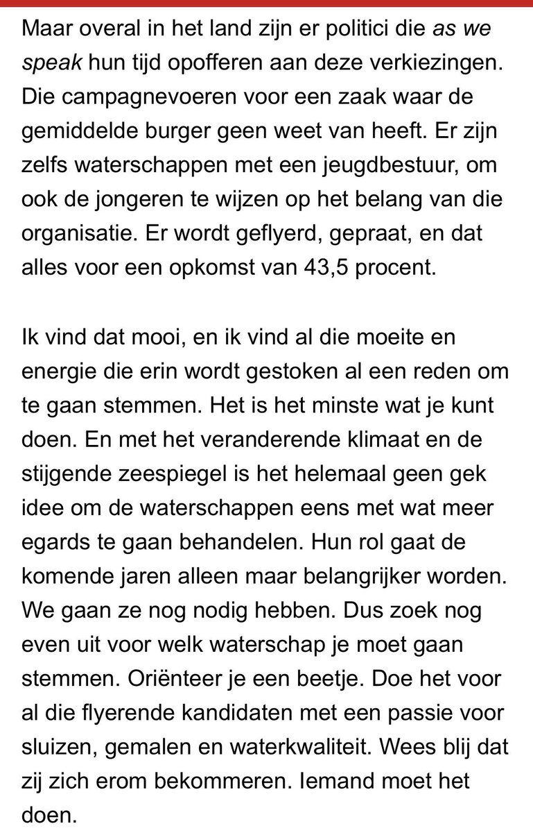 In het <a href="/ADnl/">AD.nl</a> van vandaag: ‘Bedankt dijkgraaf, voor het beheren van ons water!’ ad.nl/binnenland/bed…