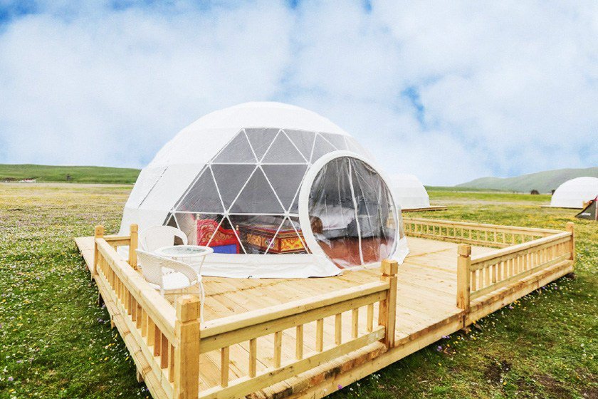 GLITZCAMP STANDARD DOME glamping-japan.com/glitzcamp-stan…