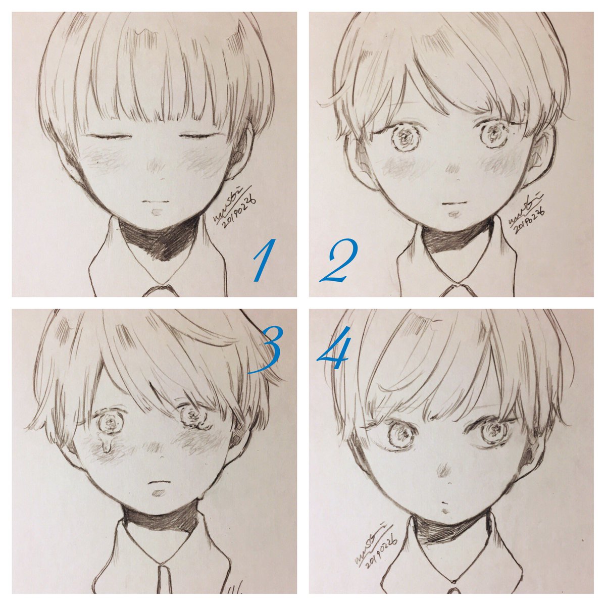 【ドローイング販売】
1〜7番... ハガキサイズ程度 / 各2200円(送料込)
8番... 縦10×横10.5cm / 4200円(送料込)

●お一人様1枚まで。
●キャンセルは原則×
《購入までの流れ》
欲しい番号をリプお願いします。(先着順)
DMにてお振込み先やご住所のやりとりを行います。 