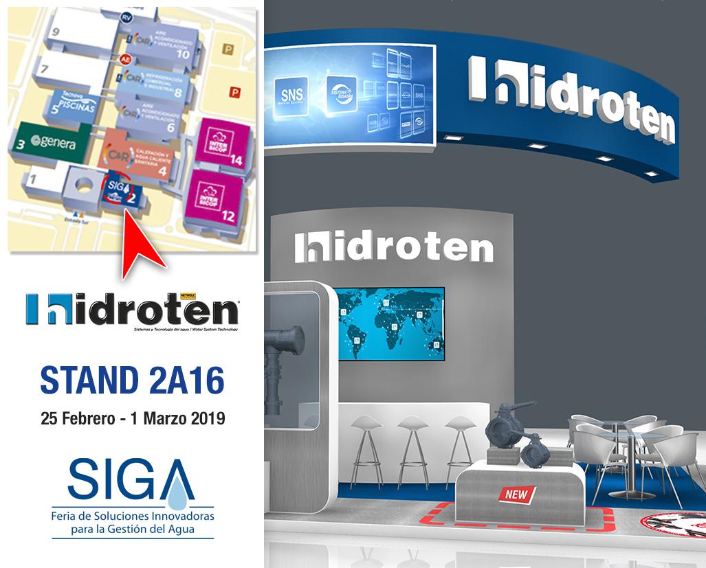 hidroten's tweet photo. ¿Tienes planes para la semana? Pues tienes una cita con @hidroten en 💧@FeriaSIGA 2019. Te esperamos del 26 de Febrero al 1 de Marzo en el Stand 2A16 ✅ #Hidroten #Siga #Siga2019 #FelizLunes #NetvitcSystem https://t.co/3RNSLrir21