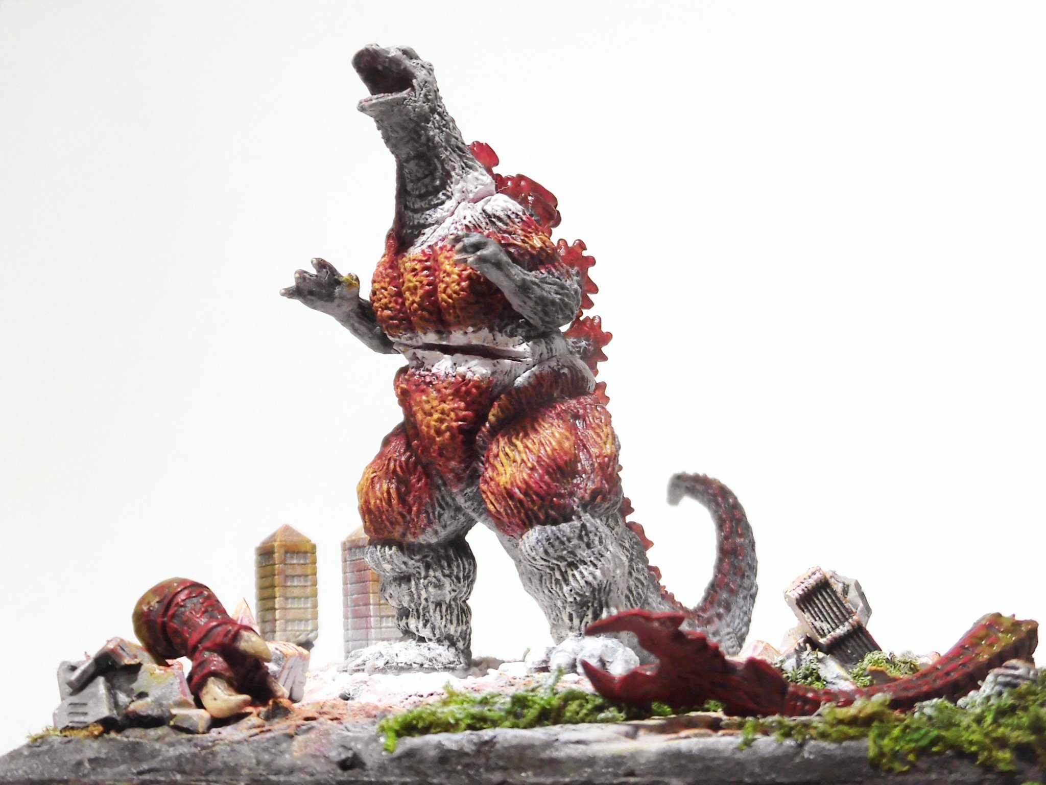 HG ゴジラ まとめて 全74体】ゴジラHG全造形を並べてみた【ガチャポン】フィギュア