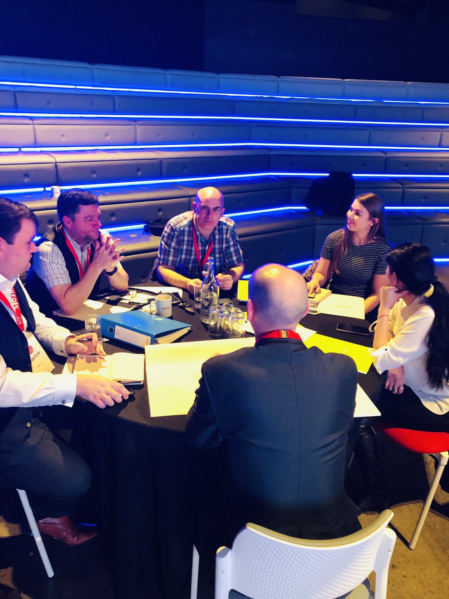 tecmcr's tweet photo. It’s ‘Predate’ preparation for #tech start ups for 5th cohort of #meetthementor @ukfast #techmcr100 #speeddate #values #leancanvas #colourscommunication #entrepreneurs #startups #mentoringmakesadifference @mentoringrocks #TheNMAwards https://t.co/kTvKcqHGb5