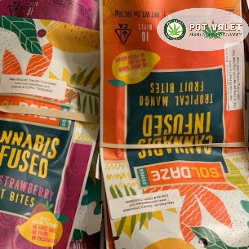 PotValet's tweet photo. Enjoy the rich natural Cannabis Experience with Sol Daze Mango Strawberry Fruit Bites Edibles.
Visit at: https://t.co/kZiKapQHOX
#weed #Cannabis #PotValet #Marijuana #WeedEdibles #SolDaze #FruitBites #instaweed #CBDinfused #cannabiscommunity #Hemp #THC #CannabisMedicinal https://t.co/rmiXAQDUpJ