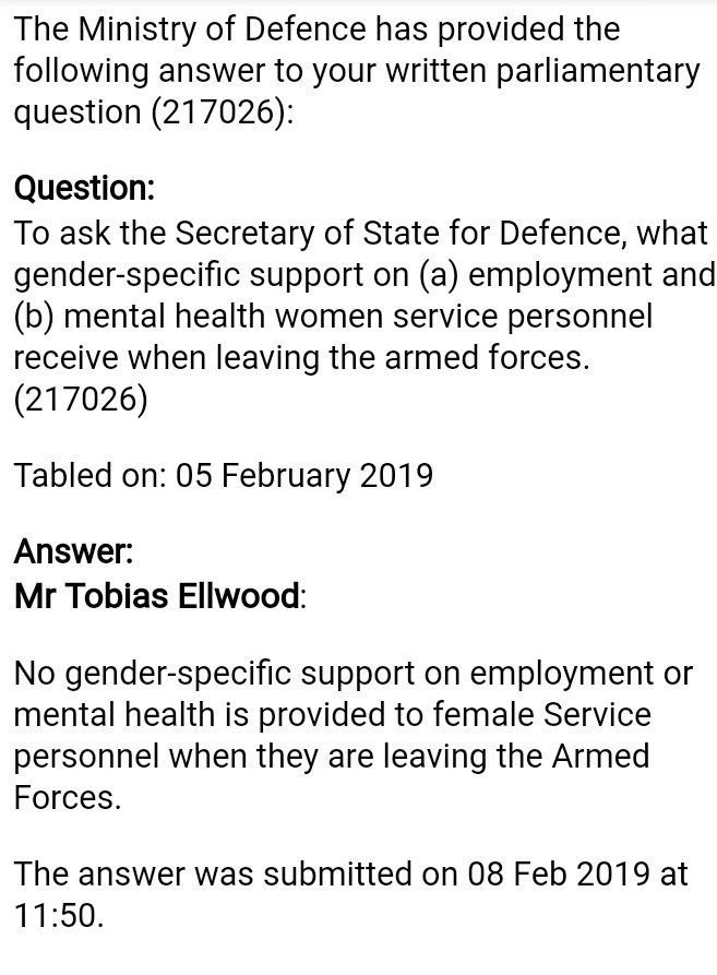 ForwardAssist1's tweet photo. Proud To Have Participated In The @CommonsDefence Enquiry https://t.co/lomuaYG2ox However @MadeleineMoon Comments About @ForwardAssist1 @SaluteHerUK Research Into The Gender Specific Needs Of Women Veterans Seem To Have Been Overlooked #Employability #HiddenPopulation https://t.co/yB7q38zEXa