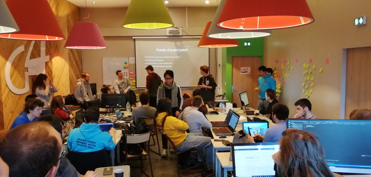 gagalexandre's tweet image. 3ème journée du #SpeedCoding petit point matinal avant de commencer !