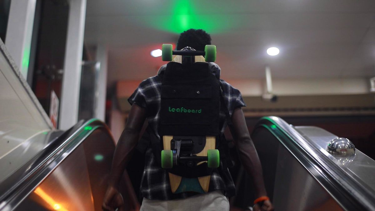 Leafboard's tweet photo. Sometimes, you just need to drop everything and take your Leafboard Plus to a trip!😀

#skateboarding #leafboardplus #leafboard #skate https://t.co/2CkjzkL0xo