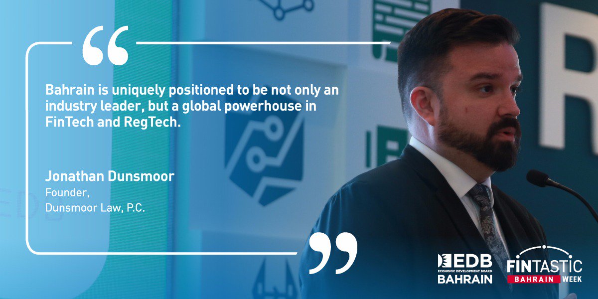 bahrainedb's tweet photo. As Bahrain's #financial services journey evolved, #FinTech has been the focus. Now, the Kingdom is poised to focus further on areas where #Bahrain can be a world leader - #RegTech is just 1 of those areas. #FintasticBahrain #RegFact https://t.co/et7sv5B6A0