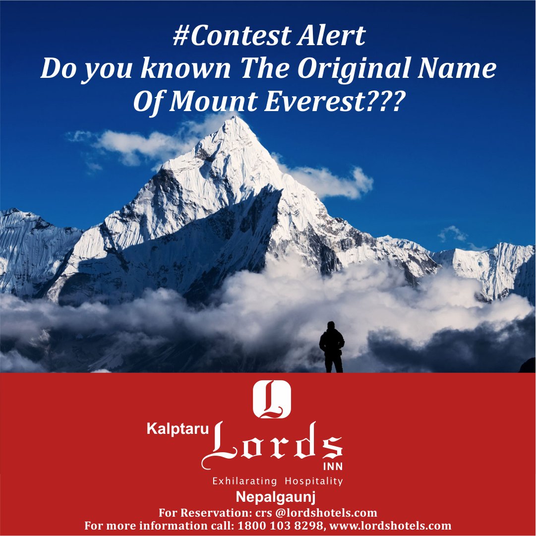 LordsKalptaru's tweet photo. #ContestAlert

Answer the quiz and get a free meal at our Restaurant only at @LordsKalptaru

#contests #quiz #game #hotels #restaurant #travel #hotel #Nepal #NepalTime #answer #knowledge #funtime #puzzle #PuzzleForToday #puzzles https://t.co/lJk9iEtd0w