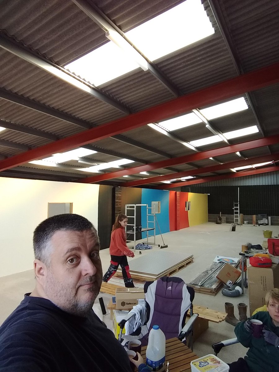 IndigoArchery's tweet photo. No longer an empty industrial unit - we are working hard to get the new range up and running https://t.co/iPYyp1cOE7