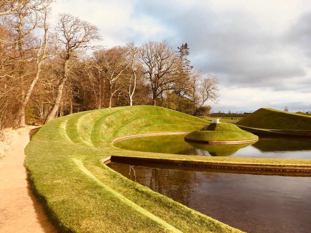 _NinaJM's tweet photo. Many thanks to Lauren and Matt @jupiterartland for hosting our @GeosciencesEd MSc Environment, Culture & Society @UoEGeosStudents A great day talking #landscape #art #sculpture #walking #talking #goalongs #methods #dissertation #plans https://t.co/TrCKiZmbZd