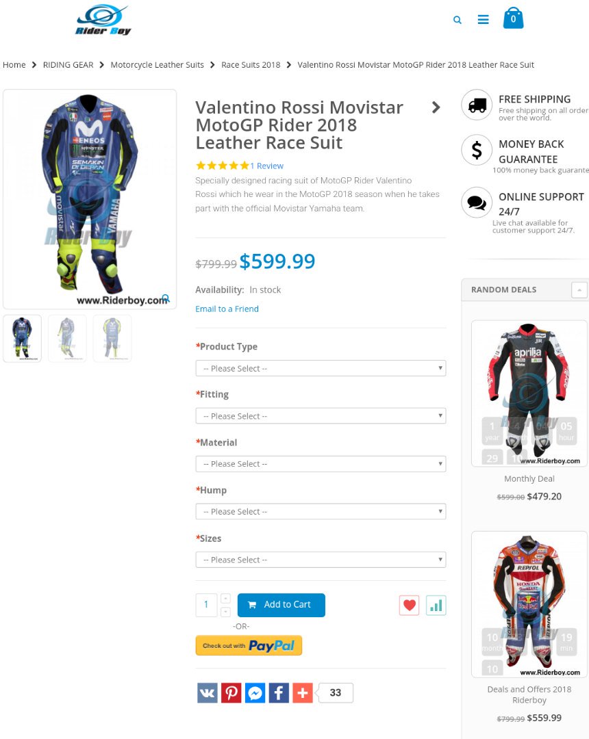 Riderboyonline1's tweet photo. Valentino Rossi Movistar MotoGP Rider 2018 Leather Race Suit https://t.co/LSurf35SIZ https://t.co/fdbPId6l2e