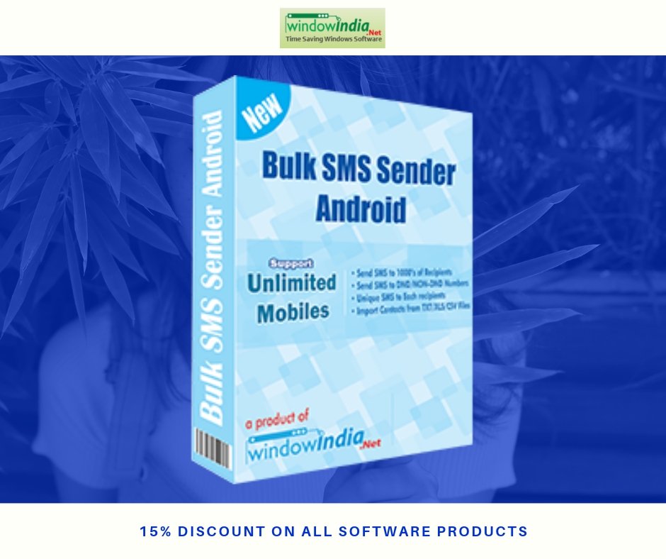 WindowIndia1's tweet image. Bulk SMS Sender Android is fast emerging as the best Bulk   SMS Sender Software. You can send personalized SMS to different contacts using the data from the Excel Sheet.
#smssendingsoftwarepctomobile #bulksmsinternational #bulktextmessagingsoftware
windowindia.net/bulk-sms-gsm-p…